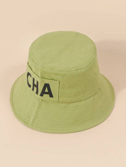 Letter Pattern Bucket Hat - INS | Online Fashion Free Shipping Clothing, Dresses, Tops, Shoes