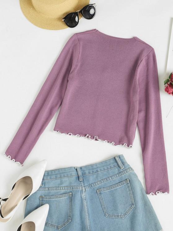 Lettuce Trim Butterfly Crop Cardigan - INS | Online Fashion Free Shipping Clothing, Dresses, Tops, Shoes