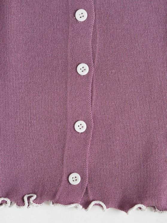 Lettuce Trim Butterfly Crop Cardigan - INS | Online Fashion Free Shipping Clothing, Dresses, Tops, Shoes