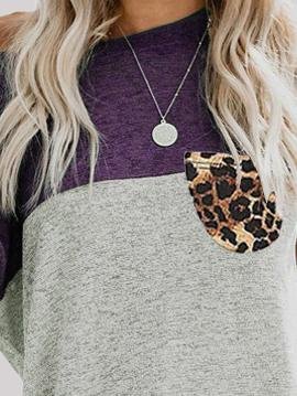 Loose Color Contrast Print Twist T-shirt - T-Shirt - INS | Online Fashion Free Shipping Clothing, Dresses, Tops, Shoes - 02/06/2021 - Color_Blue - Color_Green