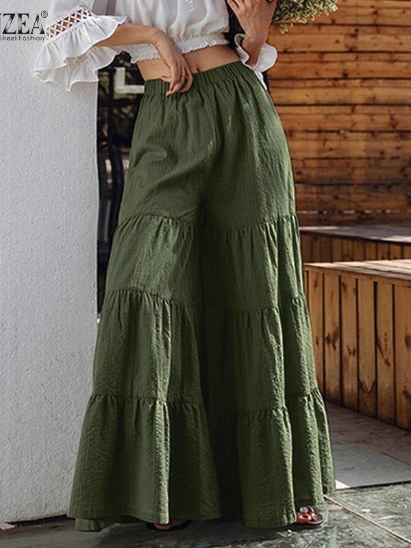 Loose Comfortable Stitching Thin Cake Pants - Pants - INS | Online Fashion Free Shipping Clothing, Dresses, Tops, Shoes - 20-30 - 23/07/2021 - Bottom