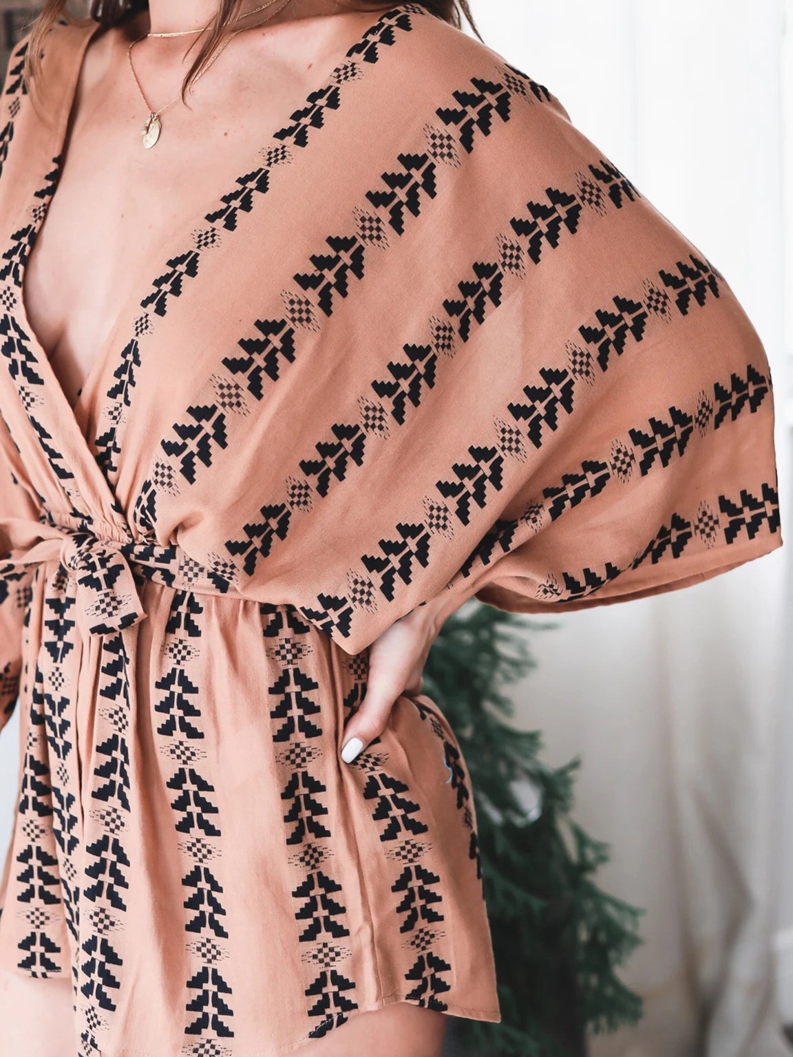 Loose V Neck Lace-up Jumpsuits - Sets - INS | Online Fashion Free Shipping Clothing, Dresses, Tops, Shoes - 03/07/2021 - 20-30 - Bottoms