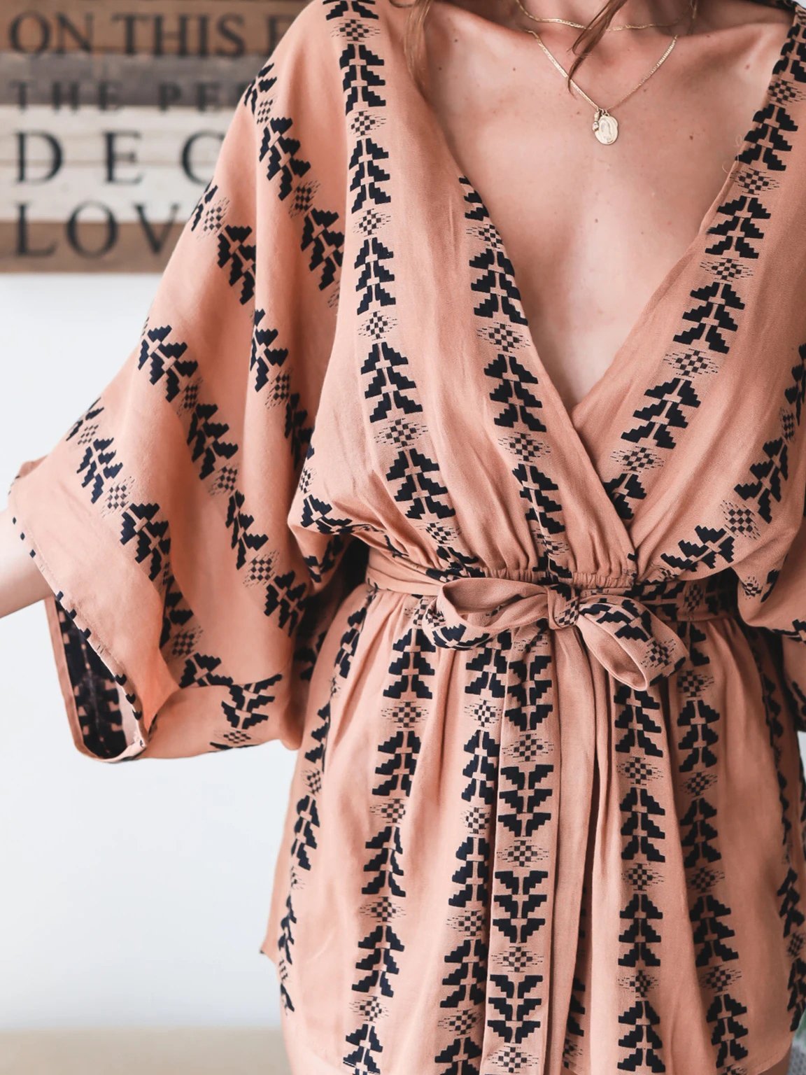 Loose V Neck Lace-up Jumpsuits - Sets - INS | Online Fashion Free Shipping Clothing, Dresses, Tops, Shoes - 03/07/2021 - 20-30 - Bottoms