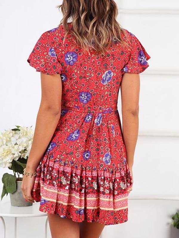 Madalyn Dress Forest Green - Dresses - INS | Online Fashion Free Shipping Clothing, Dresses, Tops, Shoes - 01/02/2021 - 11/3/2021 - Color_Red