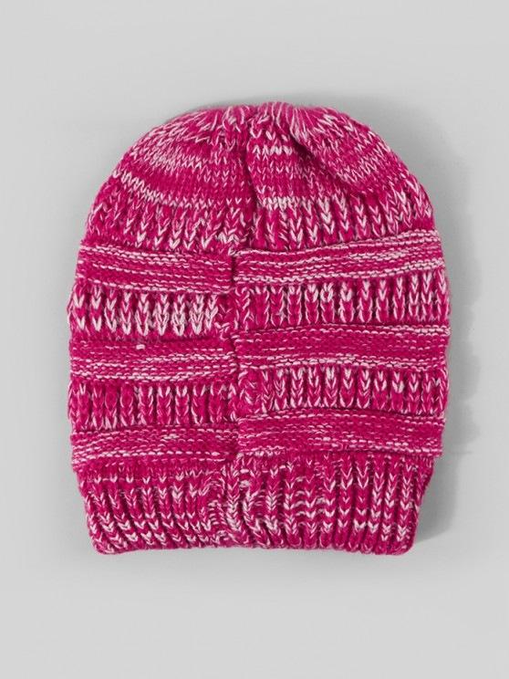 Mixed Color Knitted Hat - INS | Online Fashion Free Shipping Clothing, Dresses, Tops, Shoes