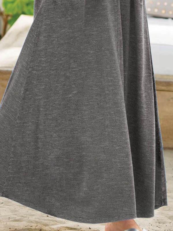 Off Shoulder Maxi Dress With Pocket - Maxi Dresses - INS | Online Fashion Free Shipping Clothing, Dresses, Tops, Shoes - 09/06/2021 - Color_Black - Color_Blue