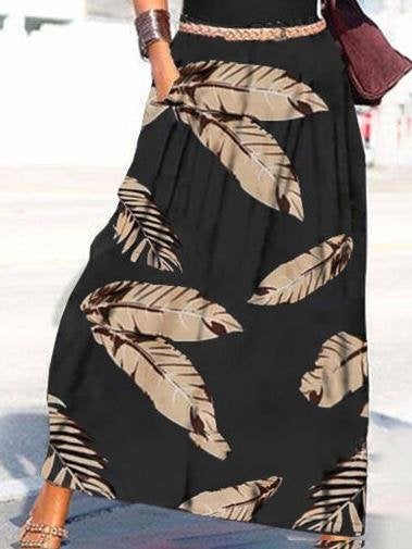Off-shoulder Printed Maxi Dress - Maxi Dresses - INS | Online Fashion Free Shipping Clothing, Dresses, Tops, Shoes - 01/07/2021 - 20-30 - color-black