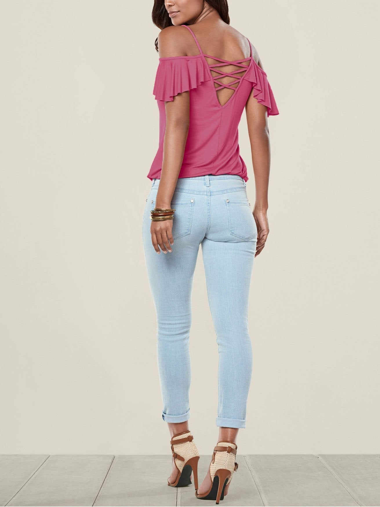 Off-shoulder Short-sleeved Casual Sling T-shirt - T-shirts - INS | Online Fashion Free Shipping Clothing, Dresses, Tops, Shoes - 10-20 - 16/07/2021 - color-black