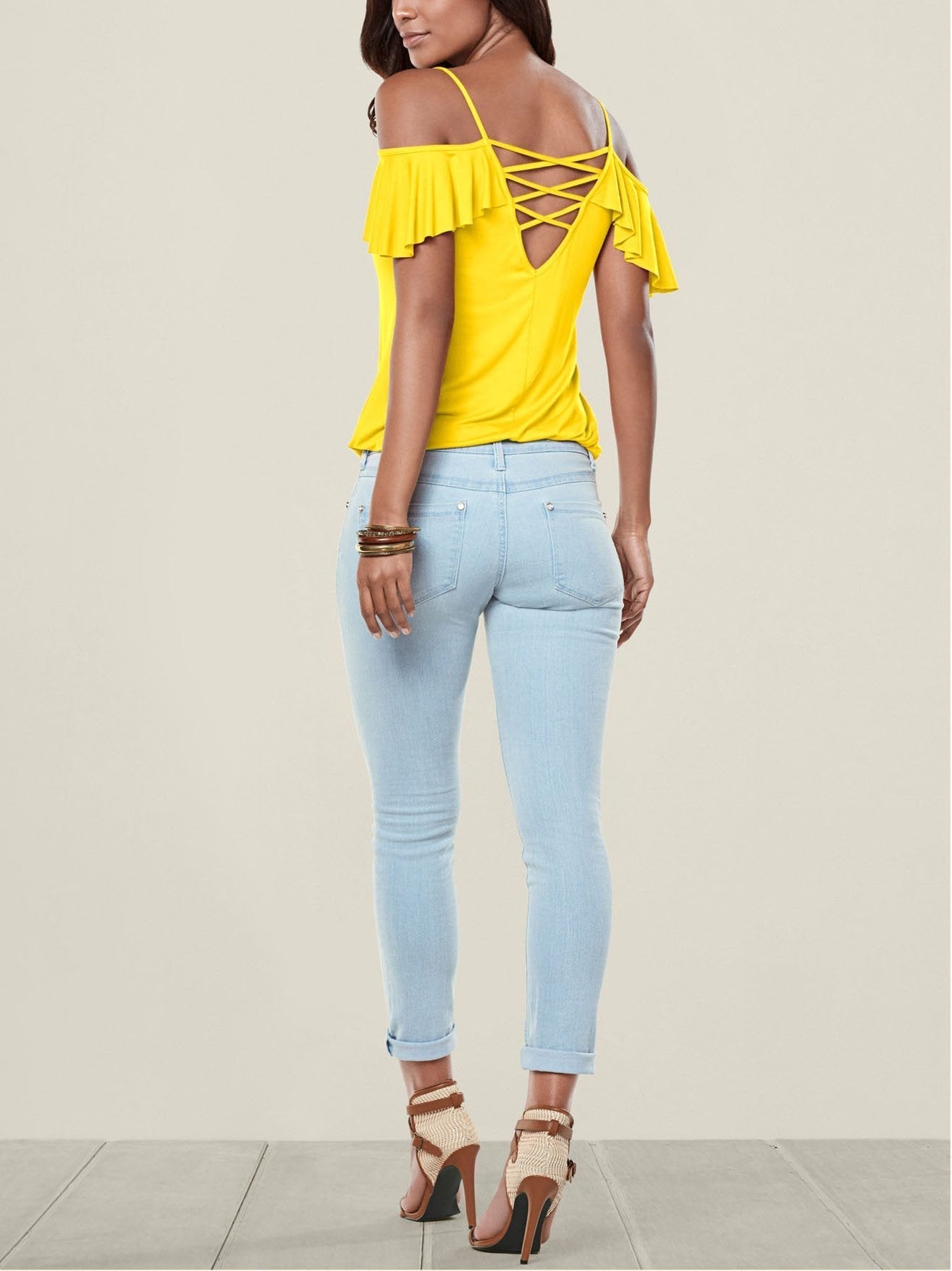 Off-shoulder Short-sleeved Casual Sling T-shirt - T-shirts - INS | Online Fashion Free Shipping Clothing, Dresses, Tops, Shoes - 10-20 - 16/07/2021 - color-black