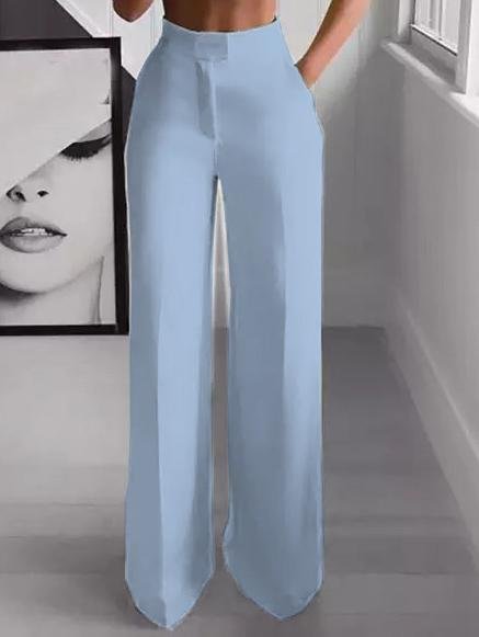 One-Shoulder Crop Top & Mopping Pants Two-Piece Suit - Sets - INS | Online Fashion Free Shipping Clothing, Dresses, Tops, Shoes - 18/06/2021 - 30-40 - Category_Sets