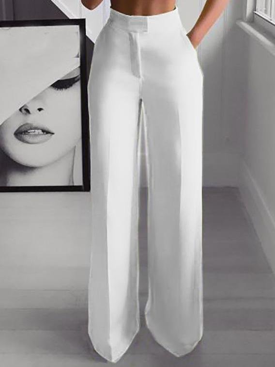 One-Shoulder Crop Top & Mopping Pants Two-Piece Suit - Sets - INS | Online Fashion Free Shipping Clothing, Dresses, Tops, Shoes - 18/06/2021 - 30-40 - Category_Sets