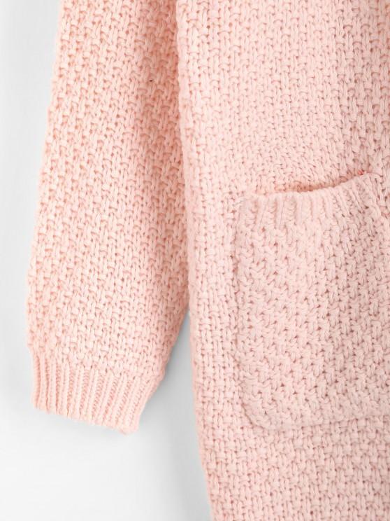 Open Front Cable Knit Chunky Cardigan - INS | Online Fashion Free Shipping Clothing, Dresses, Tops, Shoes