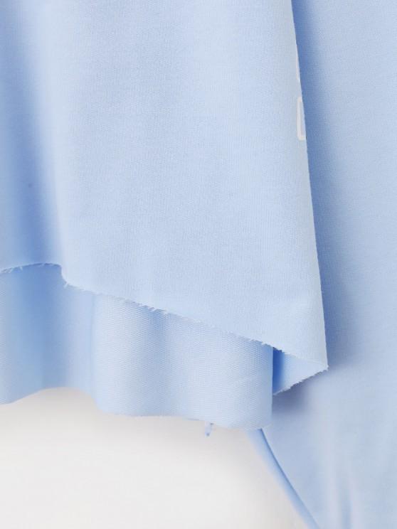 Oversized Impressionism Heaven Graphic Sweatshirt - INS | Online Fashion Free Shipping Clothing, Dresses, Tops, Shoes