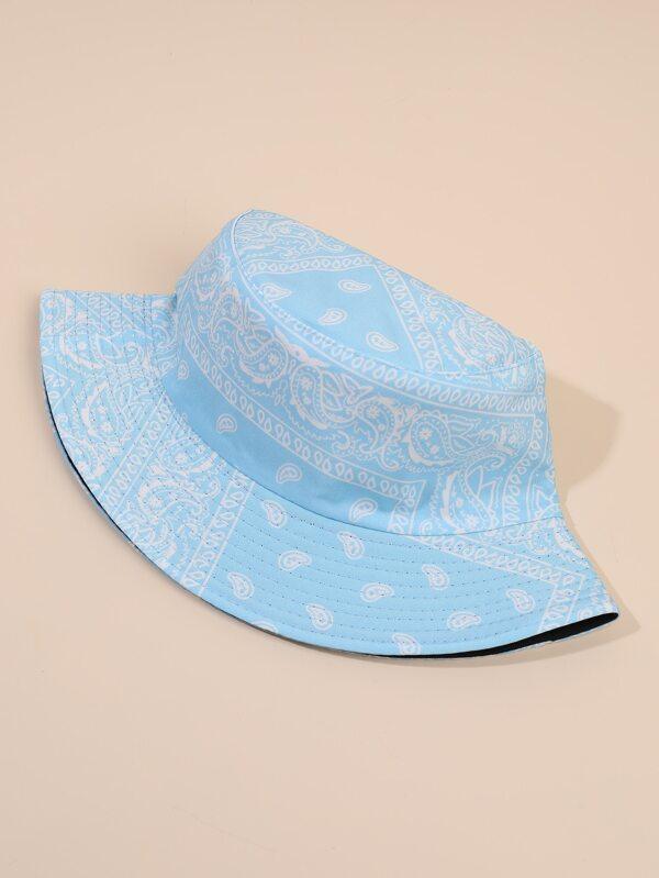Paisley Print Bucket Hat - INS | Online Fashion Free Shipping Clothing, Dresses, Tops, Shoes