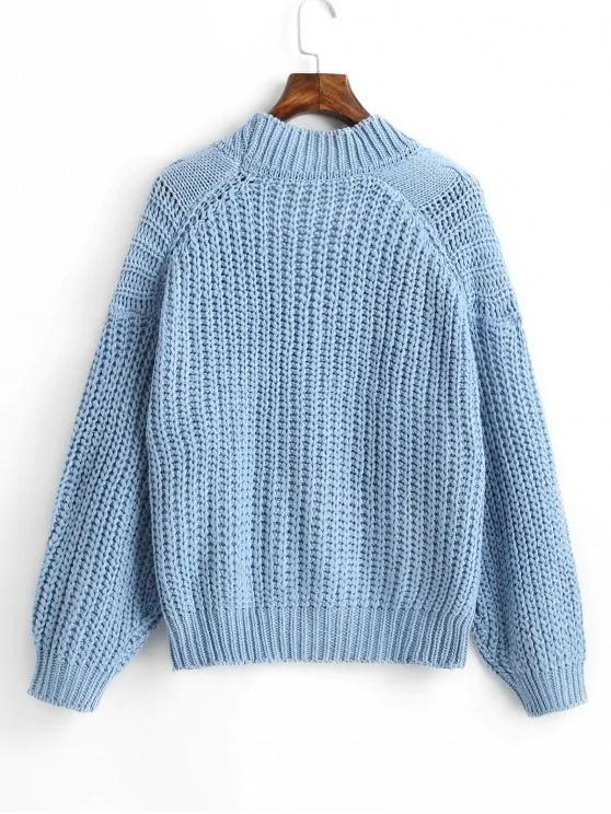 Plain Cable Knit Button Up Cardigan - INS | Online Fashion Free Shipping Clothing, Dresses, Tops, Shoes