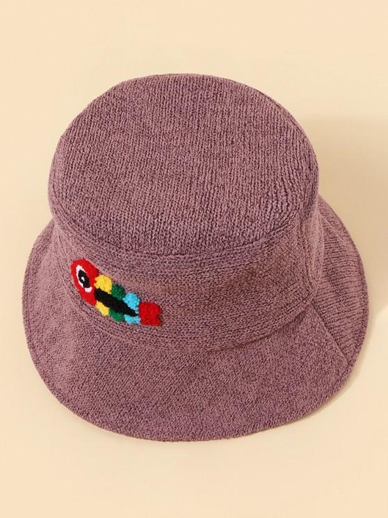 Plush Fish Graphic Knitted Bucket Hat - INS | Online Fashion Free Shipping Clothing, Dresses, Tops, Shoes