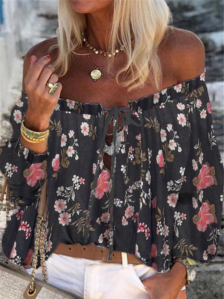 Popular Leopard Print Long-sleeved Blouse - Blouses - INS | Online Fashion Free Shipping Clothing, Dresses, Tops, Shoes - 05/06/2021 - BLO2106050013 - Blouses