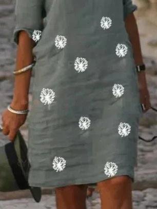 Printed Mesh Neck Midi Dress - Midi Dresses - INS | Online Fashion Free Shipping Clothing, Dresses, Tops, Shoes - 07/06/2021 - Category_Midi Dresses - Color_Black