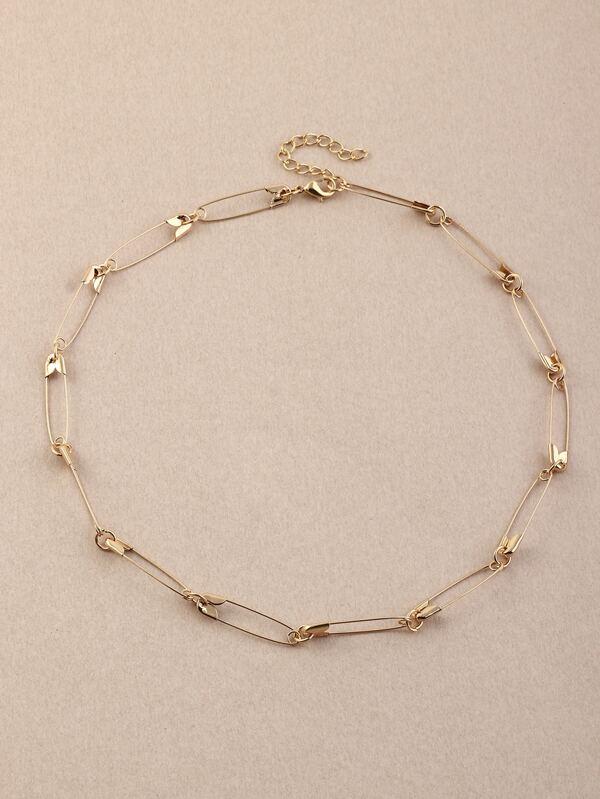 Safety Pin Decor Necklace - INS | Online Fashion Free Shipping Clothing, Dresses, Tops, Shoes