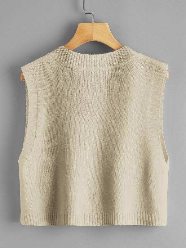 V-neck Classic Sweater Vest - INS | Online Fashion Free Shipping Clothing, Dresses, Tops, Shoes