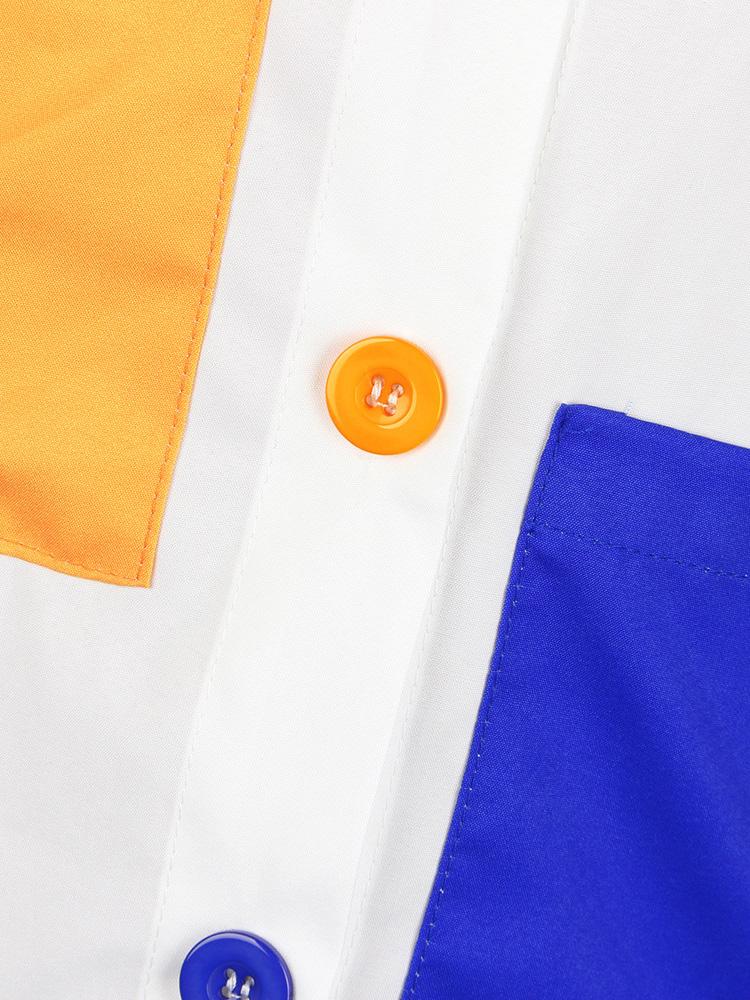 Women Long Sleeve Split Side Button Up Shirt Midi Dresses - Midi Dresses - INS | Online Fashion Free Shipping Clothing, Dresses, Tops, Shoes - 17/05/2021 - Color_White - DRE210519975