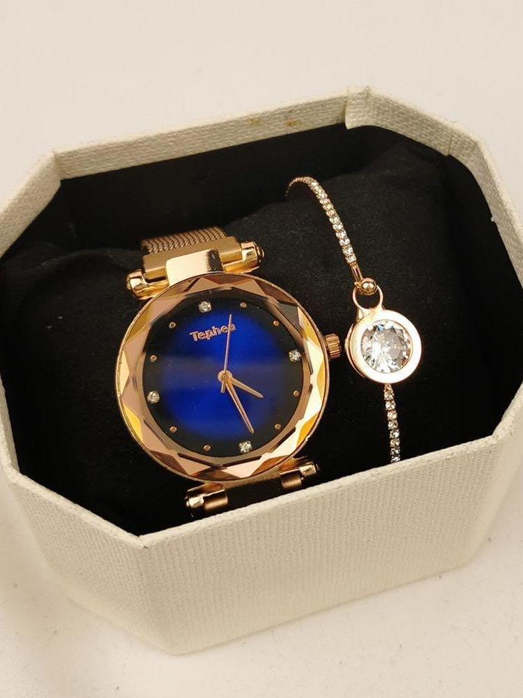 Women Quartz Watch With Bracelets Set - INS | Online Fashion Free Shipping Clothing, Dresses, Tops, Shoes