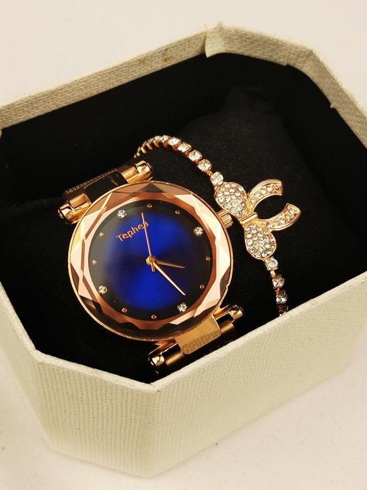 Women Quartz Watch With Bracelets Set - INS | Online Fashion Free Shipping Clothing, Dresses, Tops, Shoes