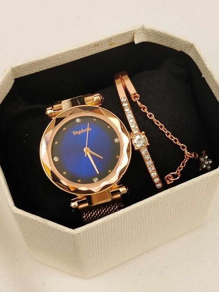 Women Quartz Watch With Bracelets Set - INS | Online Fashion Free Shipping Clothing, Dresses, Tops, Shoes