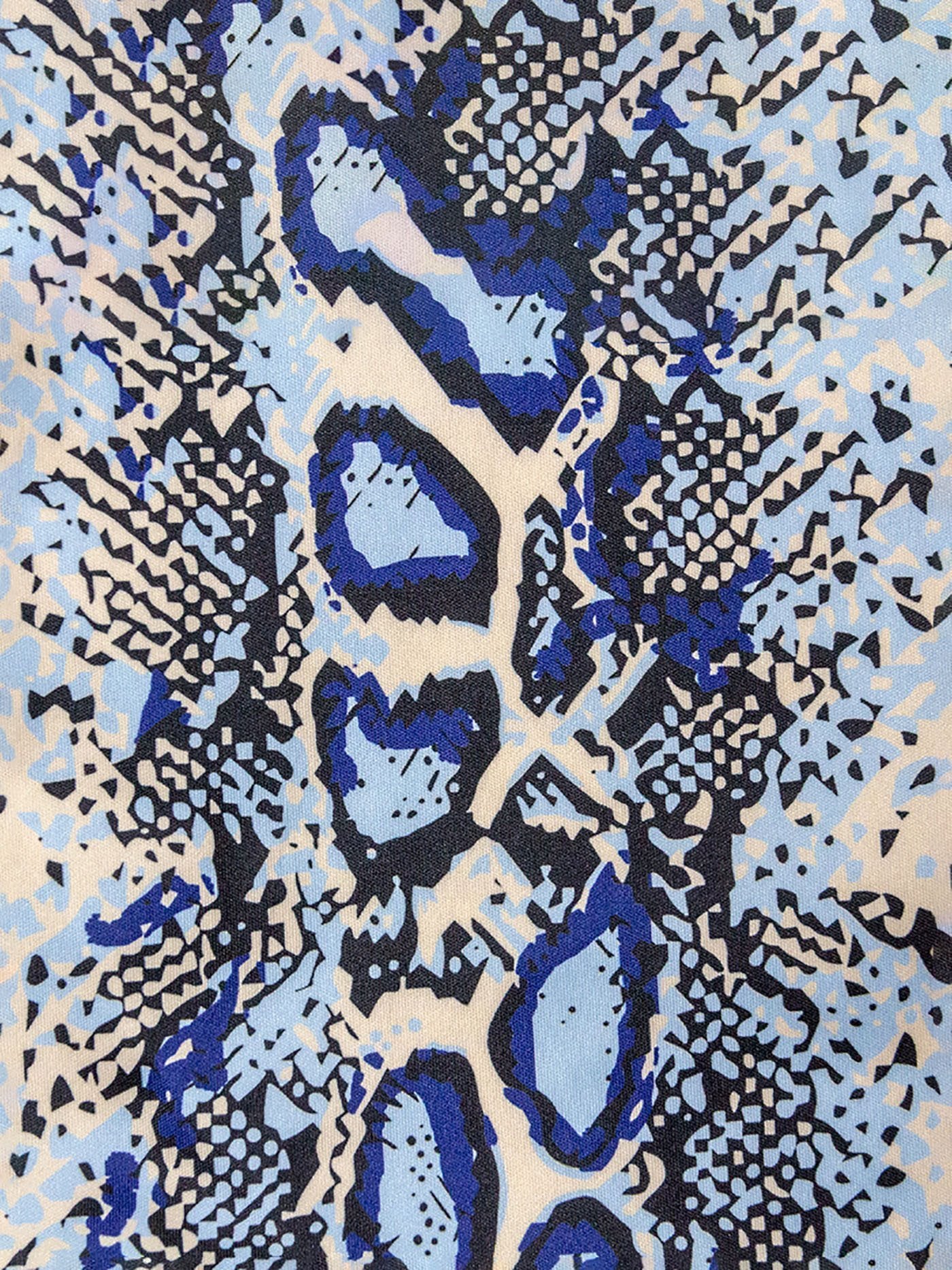 Women Snakeskin Halter Bandage Crop Top & Maxi Dress Sets - Two piece Outfits - INS | Online Fashion Free Shipping Clothing, Dresses, Tops, Shoes - 17/05/2021 - Color_Blue - Color_Red