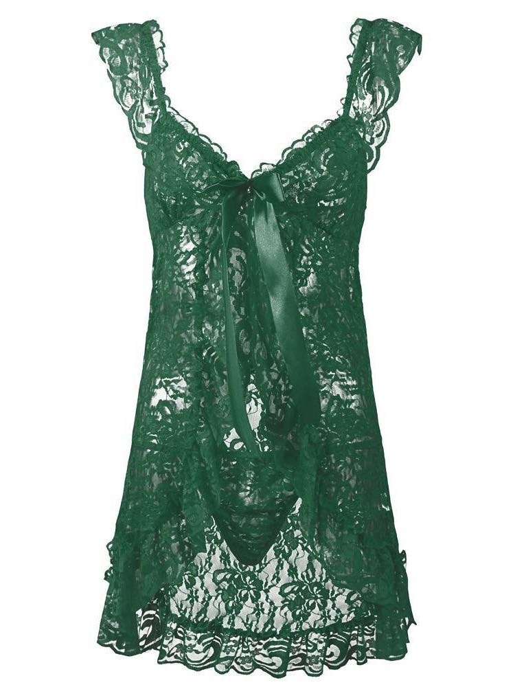 Women's All Lace Material Underwear Set - INS | Online Fashion Free Shipping Clothing, Dresses, Tops, Shoes