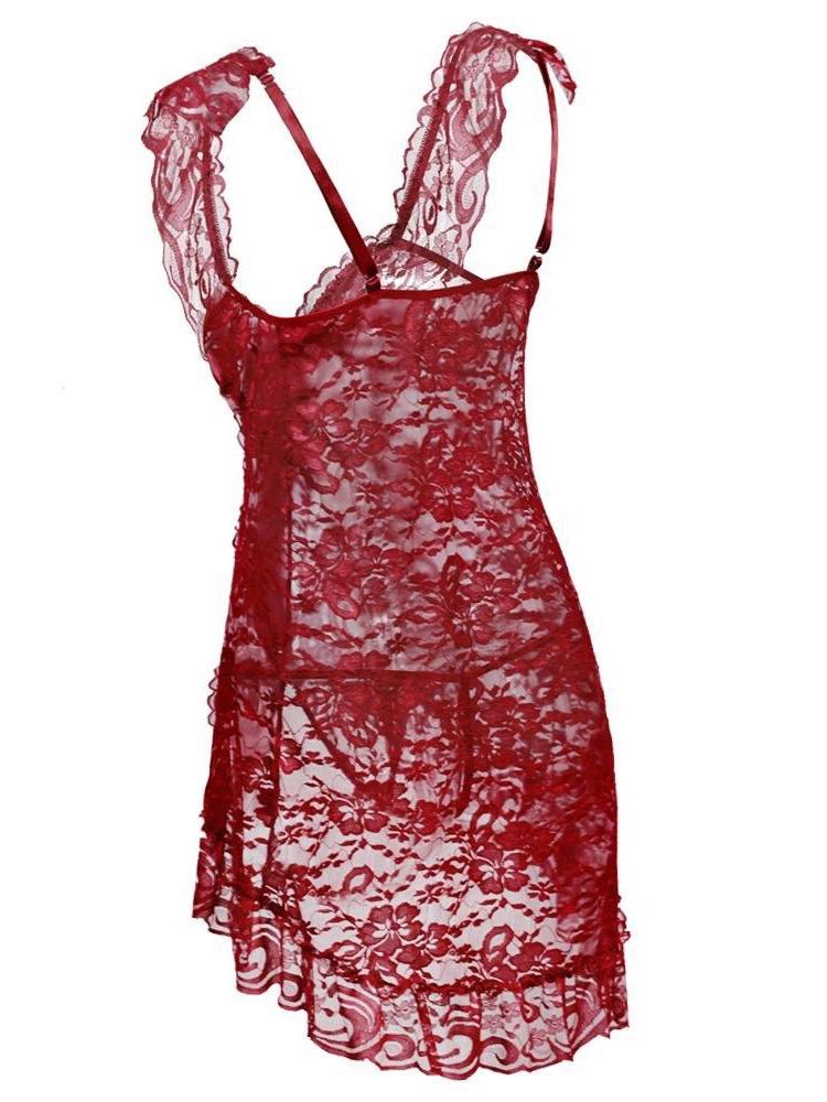 Women's All Lace Material Underwear Set - INS | Online Fashion Free Shipping Clothing, Dresses, Tops, Shoes