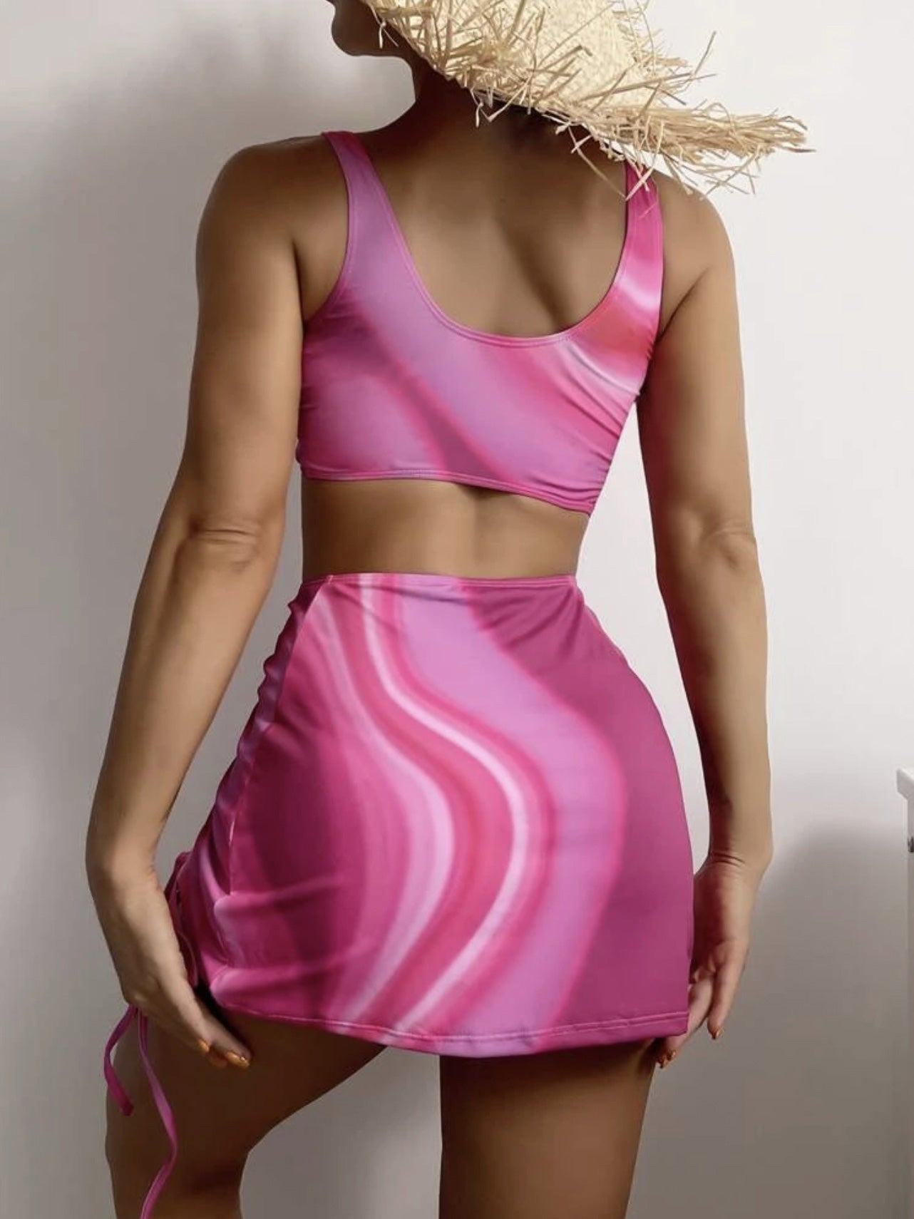 Women's Bikinis Drawstring Cutout Swimsuit Bikini Two Piece - Bikinis - Instastyled | Online Fashion Free Shipping Clothing, Dresses, Tops, Shoes - 11/02/2022 - 30-40 - BIK2202111114