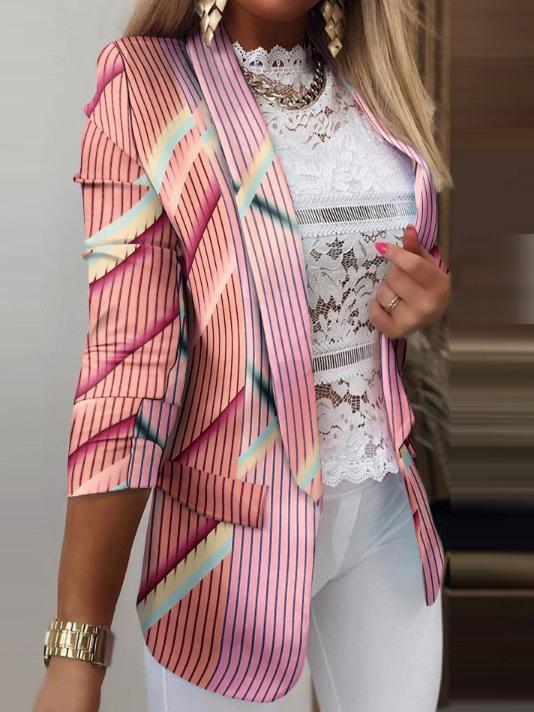 Women's Blazers Tie-Dye OL Temperament Slim Blazers - Blazers - INS | Online Fashion Free Shipping Clothing, Dresses, Tops, Shoes - 09/08/2021 - 20-30 - BLA2108101115