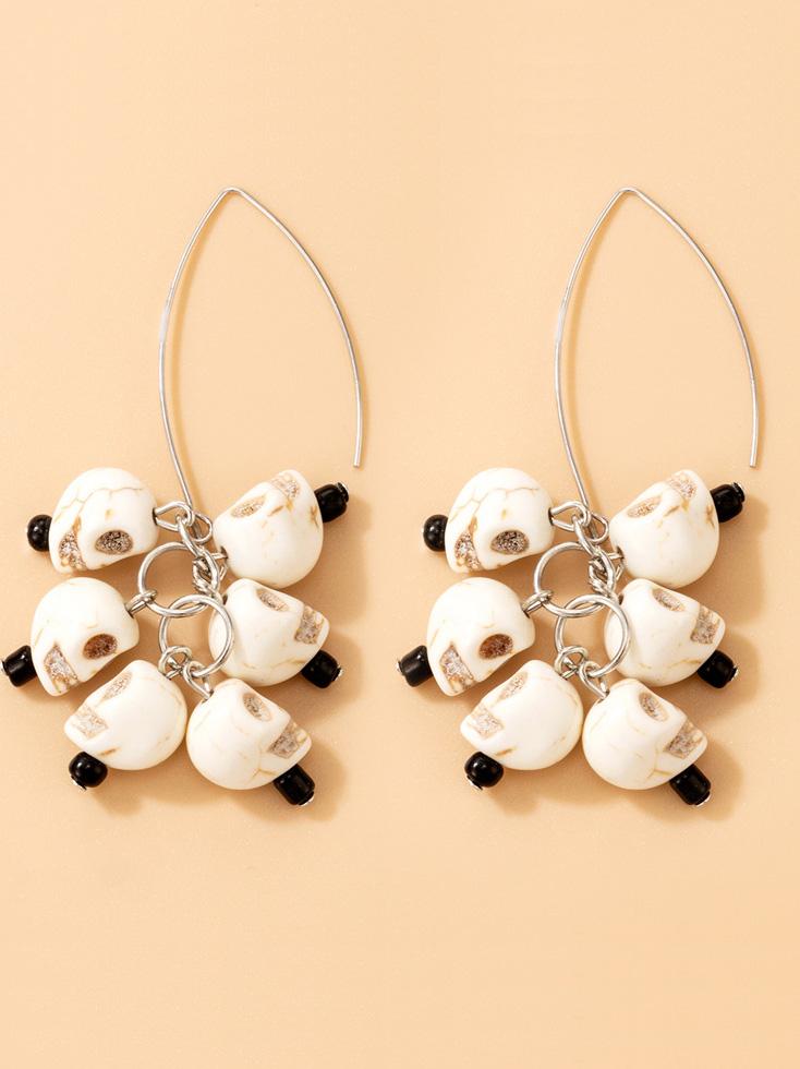 Women's Earrings Halloween Multiple Skull Earrings - Earrings - INS | Online Fashion Free Shipping Clothing, Dresses, Tops, Shoes - 07/09/2021 - Accs & Jewelry - color-one-set5-pcs