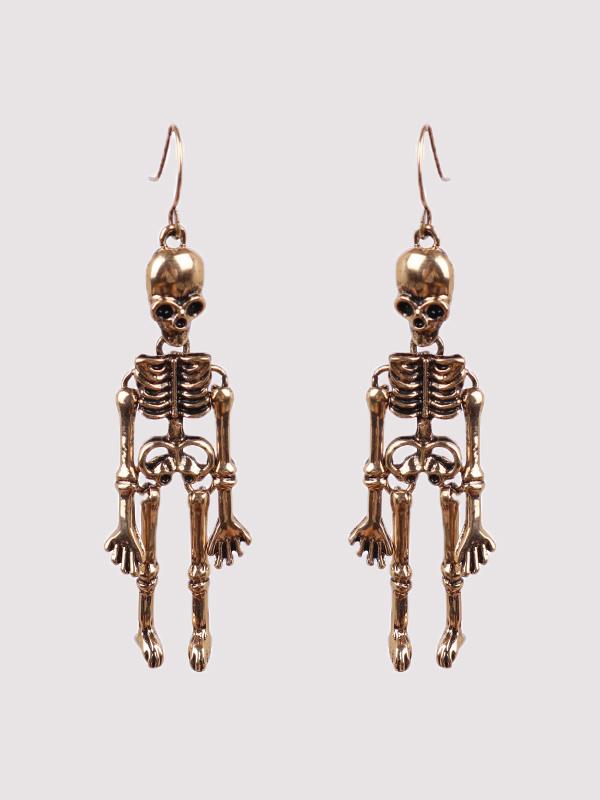 Women's Earrings Halloween Skull Exaggerated Nightclub Punk Style Earrings - Earrings - INS | Online Fashion Free Shipping Clothing, Dresses, Tops, Shoes - 07/09/2021 - Accs & Jewelry - color-black