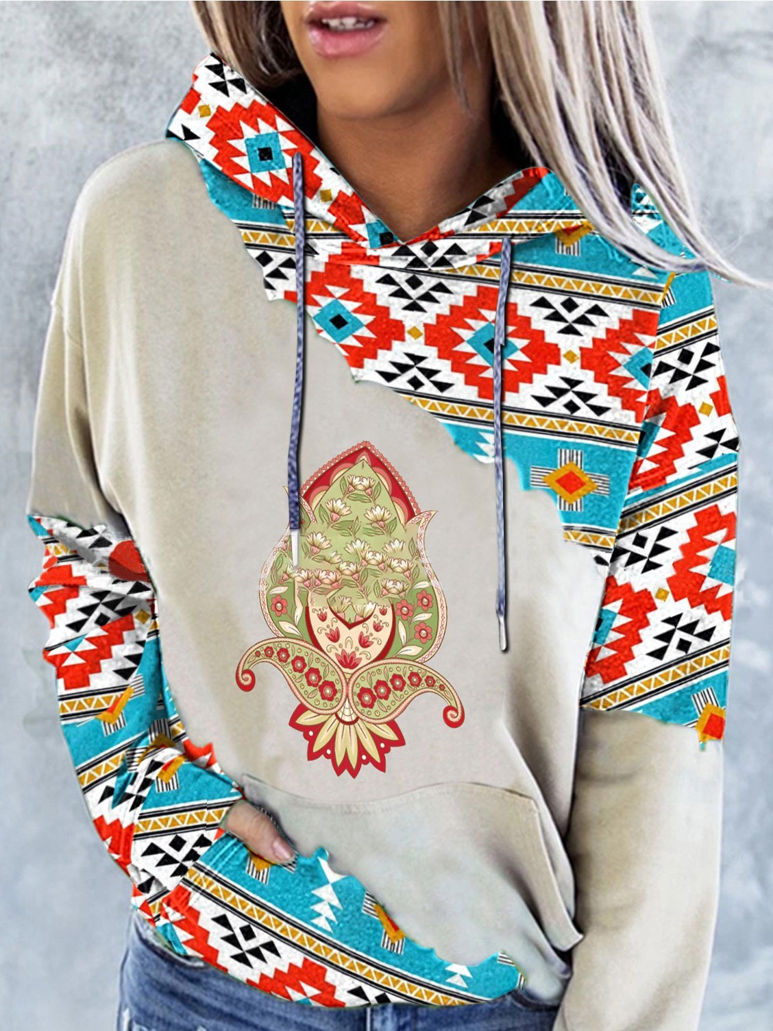 Women's Hoodies Graphic Print Pocket Long Sleeve Drawstring Hoodie - Hoodies - Instastyled | Online Fashion Free Shipping Clothing, Dresses, Tops, Shoes - 14/12/2021 - 20-30 - color-black
