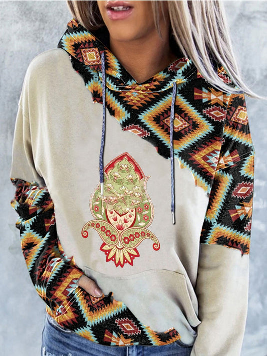 Women's Hoodies Graphic Print Pocket Long Sleeve Drawstring Hoodie - Hoodies - Instastyled | Online Fashion Free Shipping Clothing, Dresses, Tops, Shoes - 14/12/2021 - 20-30 - color-black