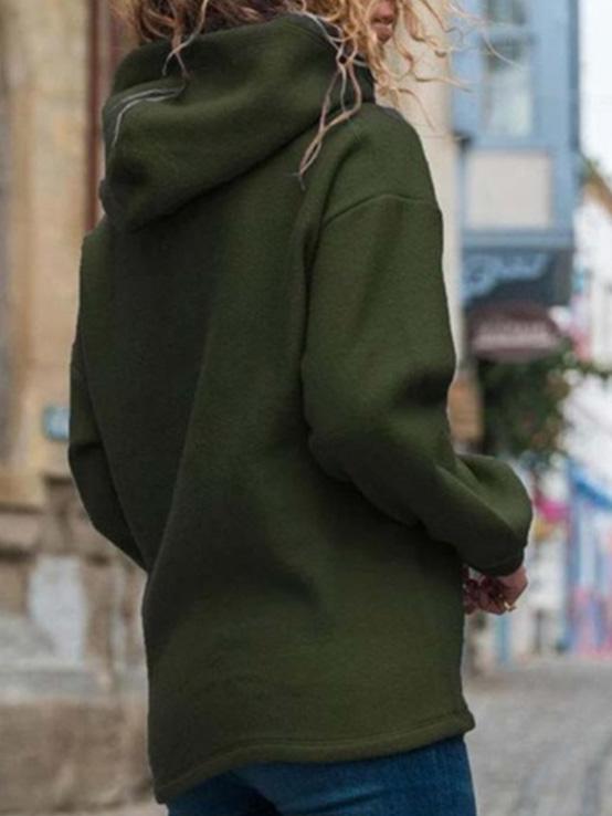 Women's Hoodies Heart-Shaped Animal Footprint Print Long Sleeve Hoody - Hoodies - INS | Online Fashion Free Shipping Clothing, Dresses, Tops, Shoes - 10/09/2021 - 20-30 - Category_Hoodies