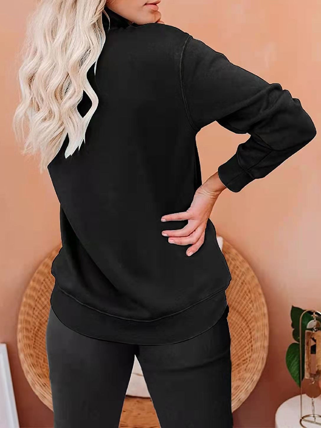 Women's Hoodies Zipper Stand Collar Pocket Long Sleeve Hoodies - Hoodies - Instastyled | Online Fashion Free Shipping Clothing, Dresses, Tops, Shoes - 04/01/2022 - 20-30 - color-black