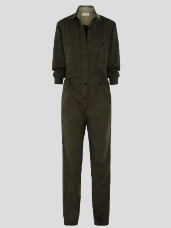 Women's Jumpsuits Lapel Pocket Button Long Sleeve Cargo Jumpsuits - Jumpsuits & Rompers - Instastyled | Online Fashion Free Shipping Clothing, Dresses, Tops, Shoes - 07/01/2022 - 30-40 - Bottoms