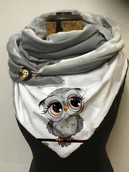 Women's Scarfs Cartoon Animal Warm Buttoned Scarf - Scarfs - Instastyled | Online Fashion Free Shipping Clothing, Dresses, Tops, Shoes - 06/12/2021 - 10-20 - Accs & Jewelry