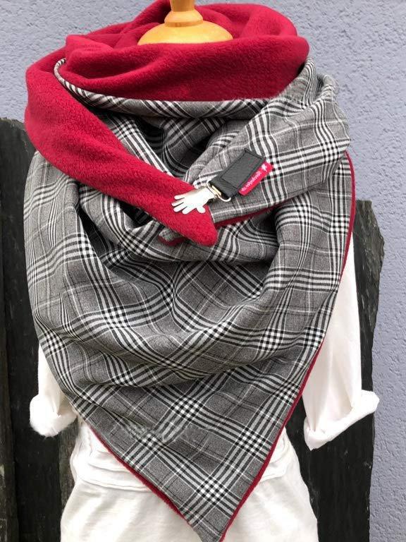 Women's Scarfs Plaid Thick Warm Shawl Fashion Scarf - Scarfs - INS | Online Fashion Free Shipping Clothing, Dresses, Tops, Shoes - 10-20 - 26/10/2021 - Accs & Jewelry