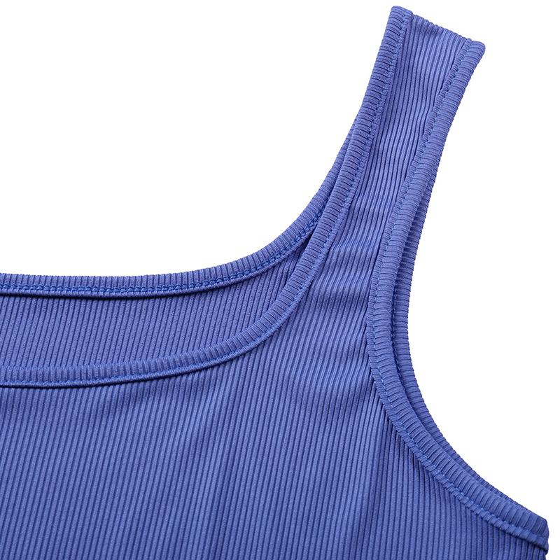 Women's Sleeveless Slim Solid Color Sports Jumpsuit - Jumpsuits & Rompers - INS | Online Fashion Free Shipping Clothing, Dresses, Tops, Shoes - 19/03/2021 - 2XL - 3XL