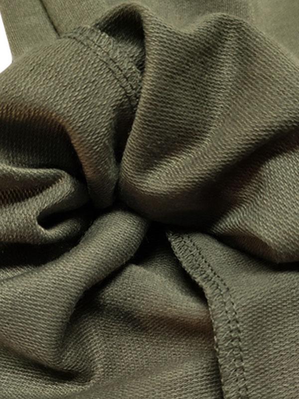 Women's Solid Color Relaxed Fit Jogger Sweatpant - Pants - INS | Online Fashion Free Shipping Clothing, Dresses, Tops, Shoes - 14/05/2021 - 140521 - Color_Army Green