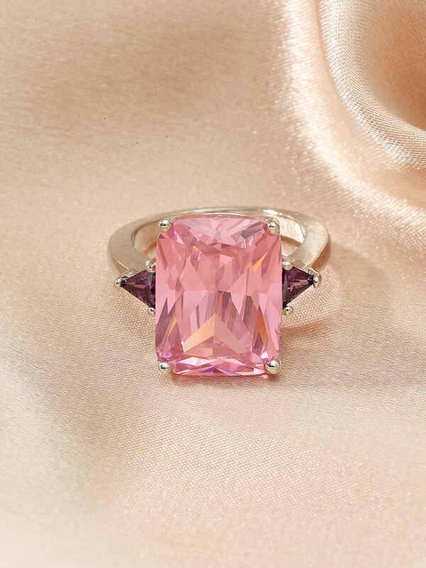 Zircon Decor Ring - INS | Online Fashion Free Shipping Clothing, Dresses, Tops, Shoes